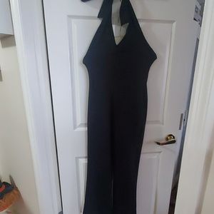 Black jersey type material